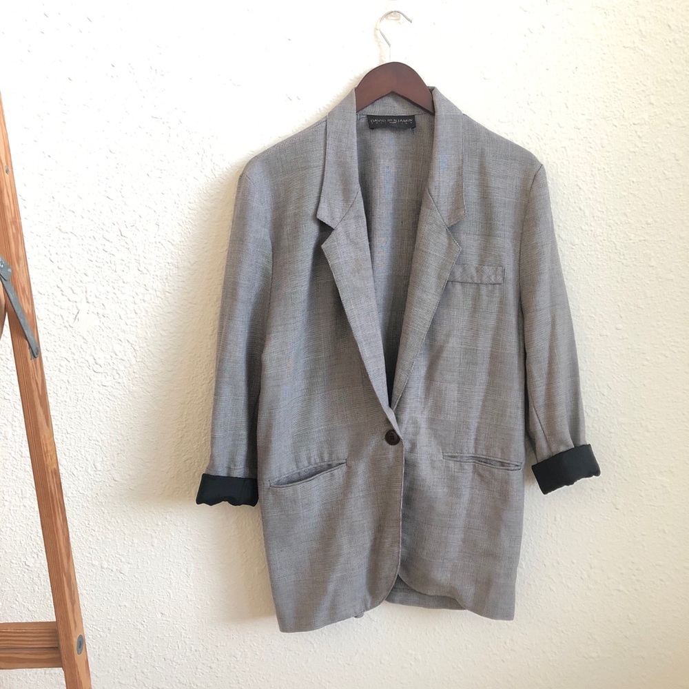 Perfect Plaid Blazer